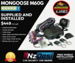 MONGOOSE M60G 5 STAR ALARM INSTALLED & FREE CALLOUT