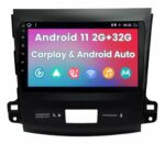 Mitsubishi Outlander 2005-12 Daiko Multimedia Unit Wireless Carplay Android Auto GPS