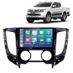Mitsubishi Triton 2015-2020 Manual AC Daiko Multimedia Unit Wireless Carplay Android Auto GPS