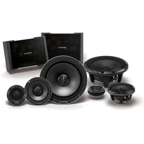 ALPINE (STATUS SERIES) 6.5" COMPONENT SPEAKER 100W RMS 3-WAY