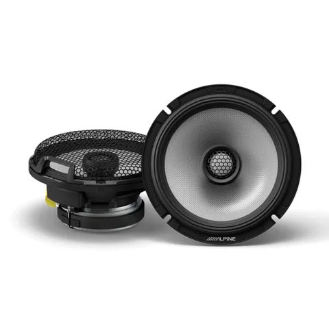 ALPINE (R2 SERIES) 6.5" COAXIAL SPEAKER 2-WAY 100W RMS (PAIR) (WITH GRILLS)