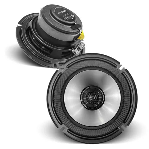 ALPINE (BASSREV-SERIES) 6.5" COAXIAL SPEAKER 50W RMS 2-WAY