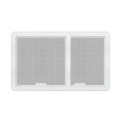 FUSION FM SERIES 7.7" 200W FLUSH MOUNT MARINE SQUARE WHITE SPEAKERS