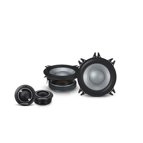 ALPINE (S2 SERIES) 4" COMPONENT SPEAKER 2-WAY 45W RMS (PAIR)
