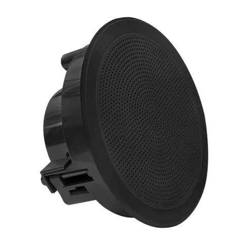 FUSION 6.5" 120-WATT ROUND BLACK FLUSH MOUNT MARINE SPEAKERS - Image 3