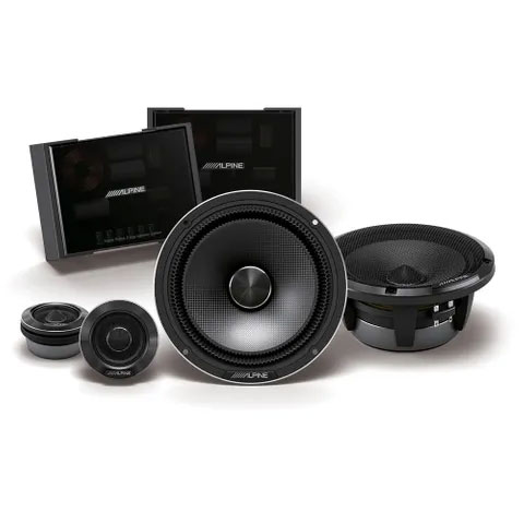 ALPINE (STATUS SERIES) 6.5" COMPONENT SPEAKER 100W RMS 2-WAY