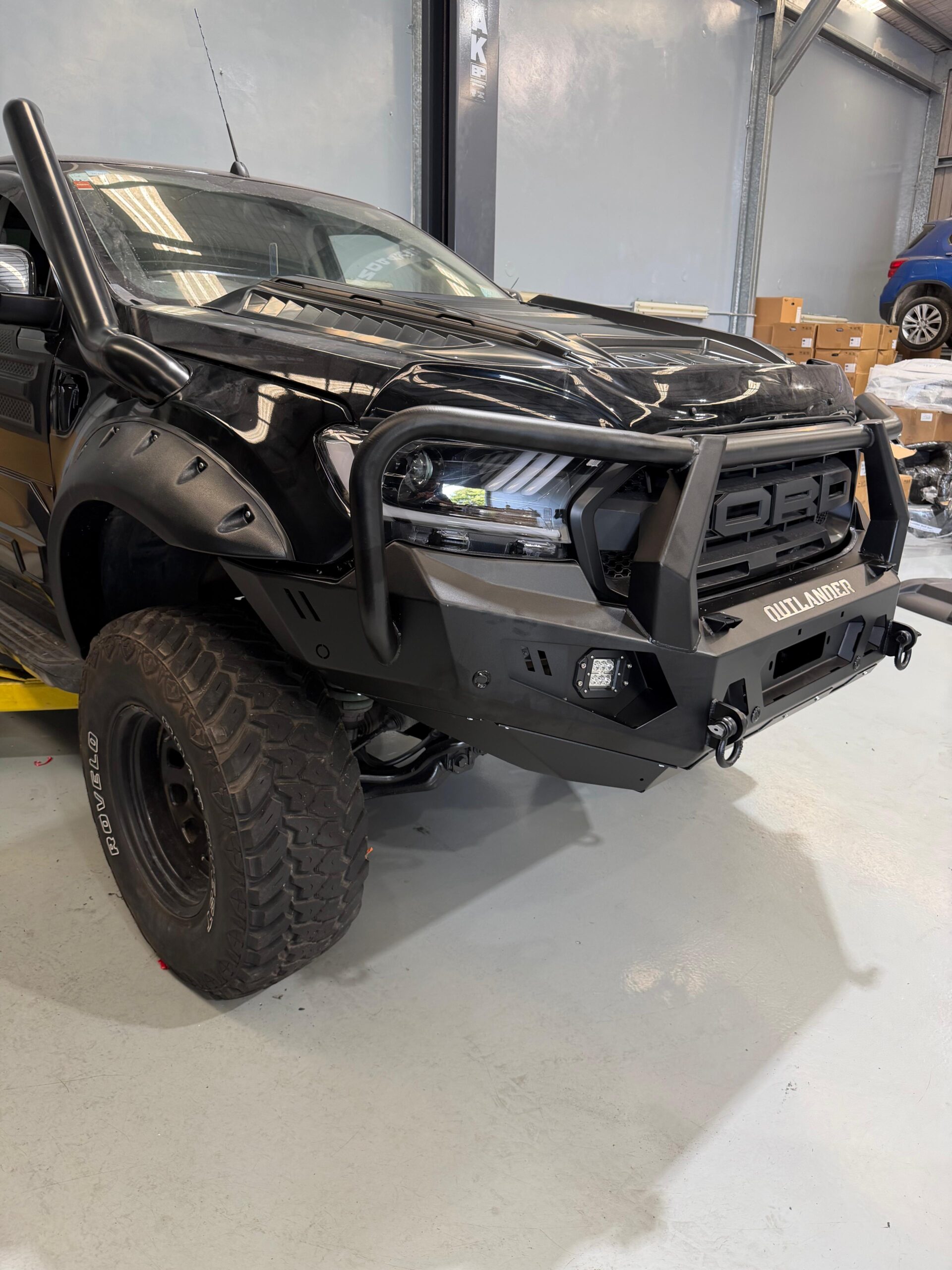 Ford Ranger 2015 - 2021 Bull Bar | Loop Fitted - Image 2