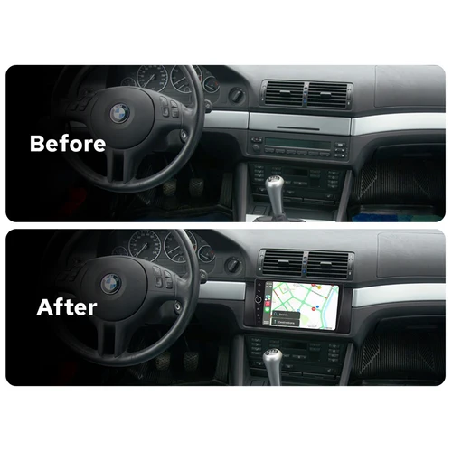 Daiko PRO Car Stereo Carplay Android Auto For BMW 5-Series E39 1995-2003 - Image 3