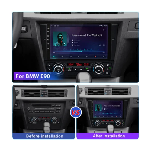 Daiko Ultra Car Stereo Wireless Carplay Android Auto For BMW 3 E90 2005-2012 - Image 3
