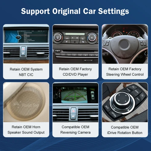 BMW X1 With No System Linux 10.25" Wireless CarPlay & Android Auto Replacement Screen - Image 5