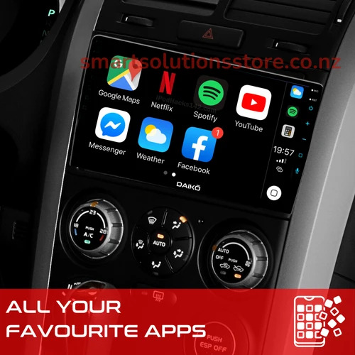 Daiko PRO Car Stereo Wireless Carplay Android Auto For Audi A6 2004-2012 - Image 6