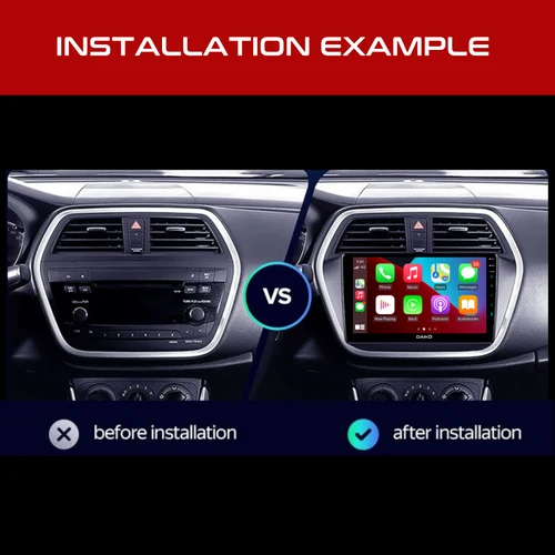 Daiko Multimedia Unit Wireless Carplay Android Auto For 2005-2016 Suzuki SX4 / Fiat Sedici - Image 6