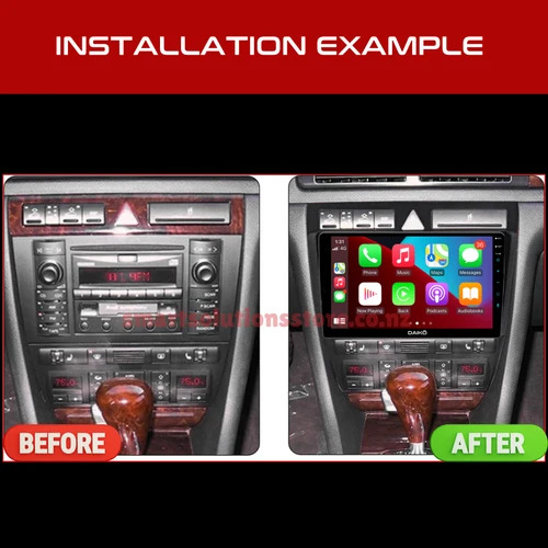 Daiko PRO Car Stereo Wireless Carplay Android Auto For Audi A6 2004-2012 - Image 12