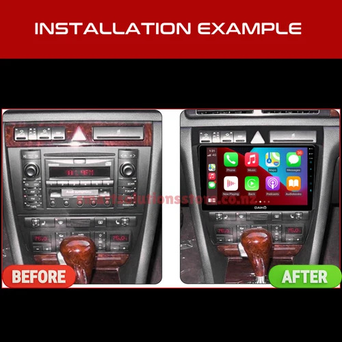 Daiko Ultra Car Stereo Wireless Carplay Android Auto For Audi A6 2004-2012 - Image 11