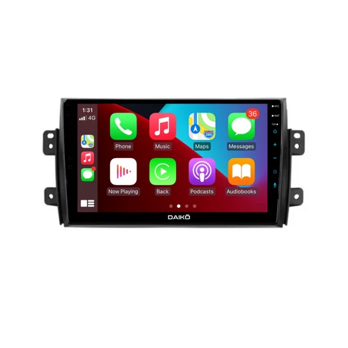 Daiko PRO Car Stereo Wireless Carplay Android 4GB RAM + 32GB Auto For 2005-2016 Suzuki SX4 / Fiat Sedici - Image 5