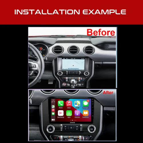 Daiko Ultra Car Stereo Wireless Carplay Android 6GB RAM + 126GB Auto For Ford Mustang 2015-2020 - Image 5