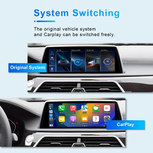 BMW 7 Series With EVO System Linux 12.3" Wireless CarPlay & Android Auto Replacement Screen - Image 7