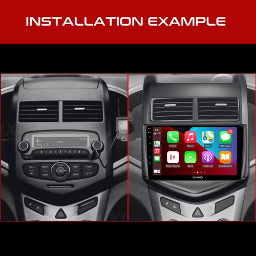Daiko X Car Stereo Wireless Carplay Android Auto For Holden Barina 2011-2016 - Image 3