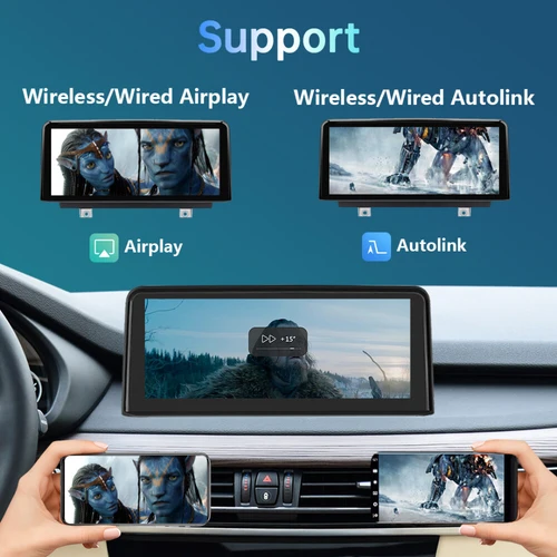BMW X5 X6 With NBT System Linux 10.25" Wireless CarPlay & Android Auto Replacement Screen - Image 6