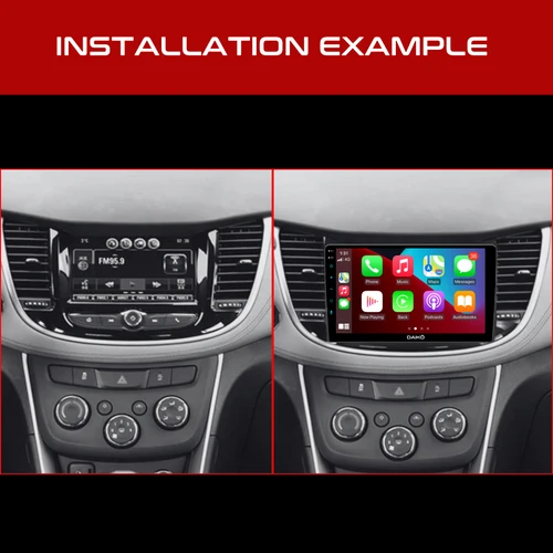 Daiko PRO Multimedia Unit Wireless Carplay Android Auto GPS For Holden Trax 2017 - Image 3