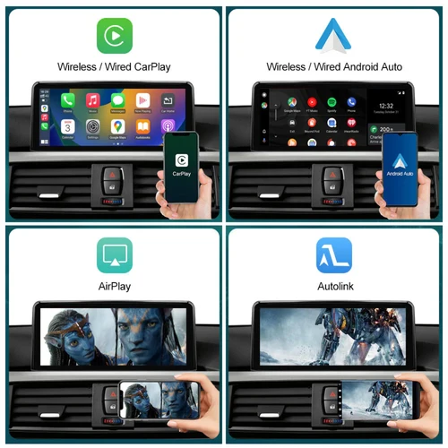 BMW X1 With NBT System Linux 10.25" Wireless CarPlay & Android Auto Replacement Screen - Image 5