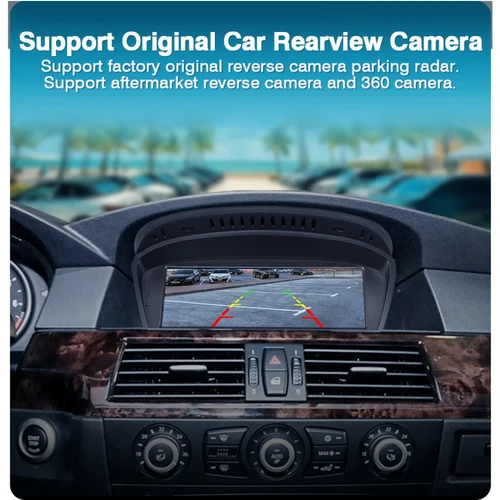 BMW 5 Series With CIC Linux 8.8" Wireless CarPlay & Android Auto Replacement Screen - Image 5