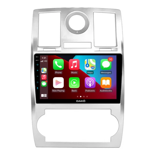 Daiko PRO Car Stereo Wireless Carplay Android Auto For Chrysler 300C 2005-2010