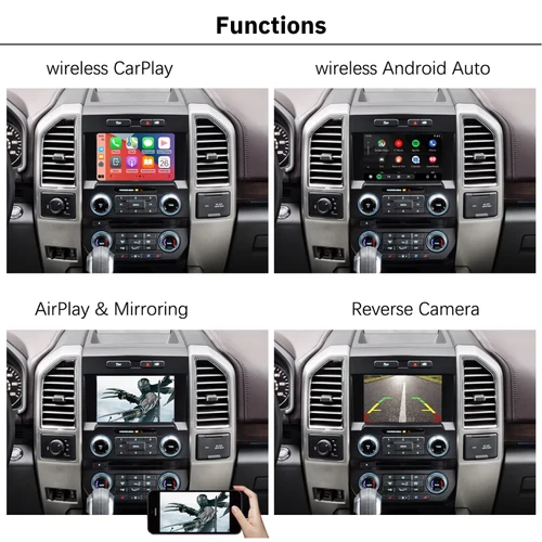 Wireless CarPlay & Android Auto Decoder Module For Ford SYNC2 - Image 3