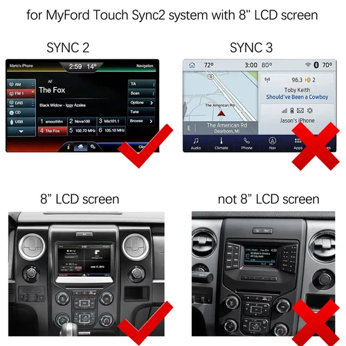 Wireless CarPlay & Android Auto Decoder Module For Ford SYNC2 - Image 2