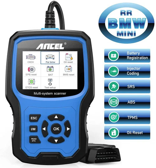 BMW Diagnostic Scan Tool ANCEL BM700 PRO Full Systems All Functions OBD1 OBD2 - Image 2