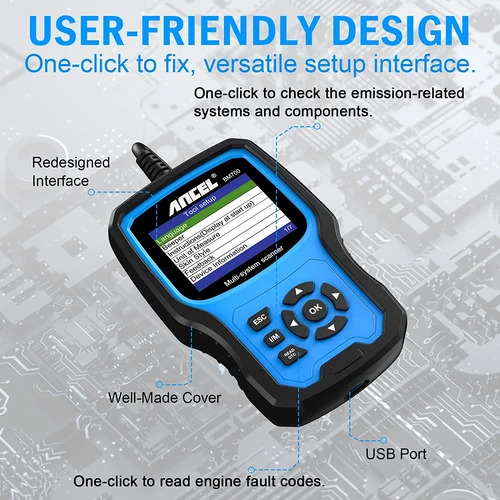 BMW Diagnostic Scan Tool ANCEL BM700 PRO Full Systems All Functions OBD1 OBD2 - Image 8
