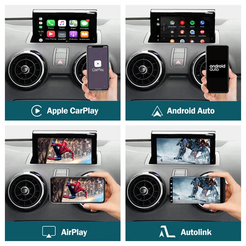 Wireless CarPlay Android Auto Decoder For Audi Q3 2014-2018 & A1 2013-2018 RMC System - Image 5