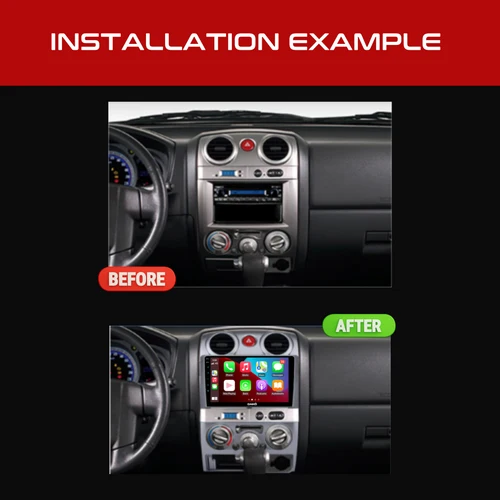 Daiko PRO Car Stereo Carplay Android Auto For Holden Colorado Isuzu D-Max '06-12 - Image 6