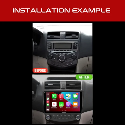 Daiko PRO Car Stereo Wireless Carplay Android Auto For Honda Accord 2002-2007 - Image 15