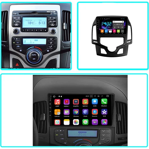 Daiko Multimedia Unit Wireless Carplay Android Auto For Hyundai i30 2006-2011 - Image 3