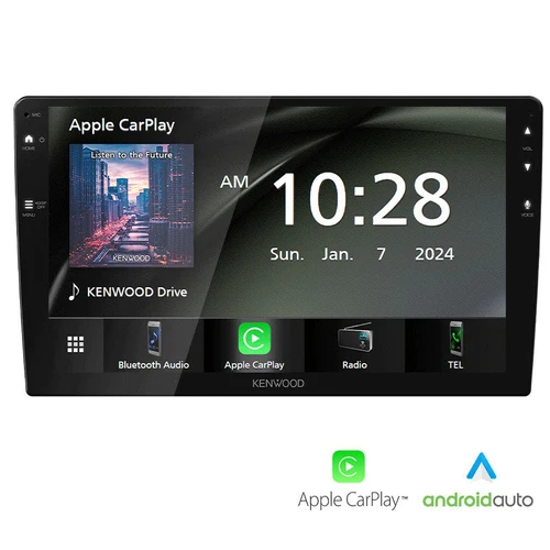 Ford Ranger Mazda BT-50 2006-12 Kenwood DMX80AXS Digital Media Receiver Carplay Android Auto - Image 3
