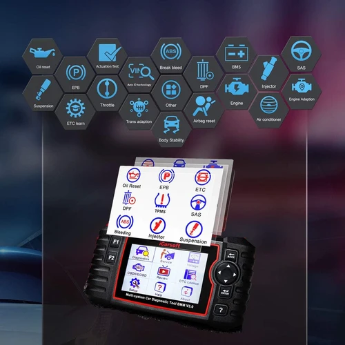 Car Diagnostic scanner iCarsoft BMM V3.0 for BMW / Mini - Image 7