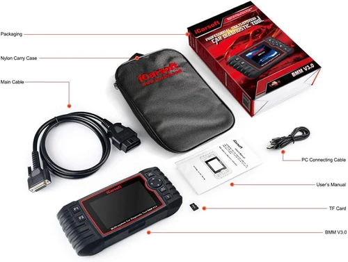 Car Diagnostic scanner iCarsoft BMM V3.0 for BMW / Mini - Image 2