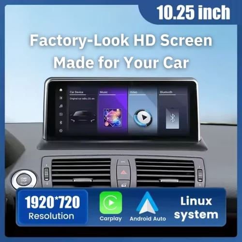 BMW 1 Series CCC Linux 10.25" Wireless CarPlay & Android Auto Screen - Image 4