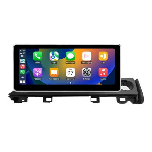 Daiko Hiro Car Stereo For Mazda 6 Atenza 2017-2023 Works With Wireless Carplay Android Auto Ultra Wide QLED Screen GPS Maps Buletooth