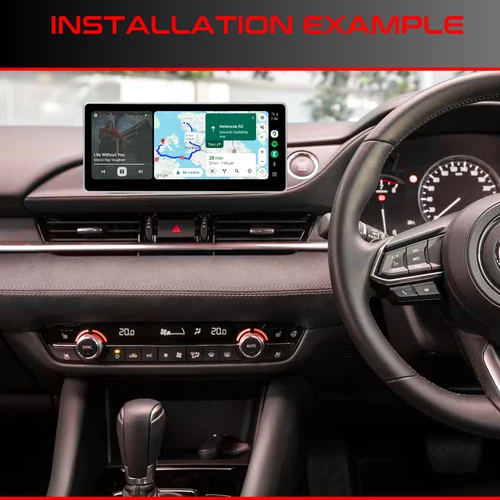 Daiko Hiro Car Stereo For Mazda 6 Atenza 2017-2023 Works With Wireless Carplay Android Auto Ultra Wide QLED Screen GPS Maps Buletooth - Image 3