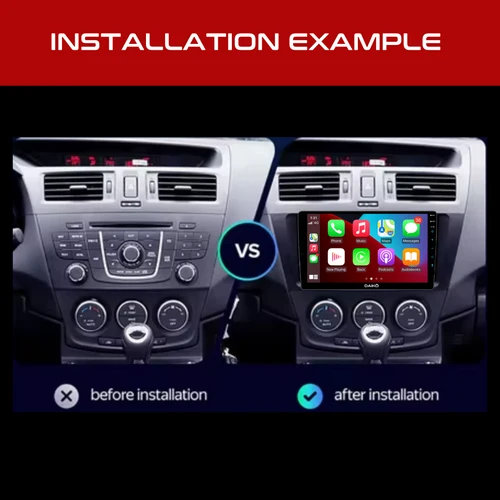 Daiko Multimedia Unit Wireless Carplay Android Auto For 2013 Mazda Premacy / Nissan Lafesta - Image 6