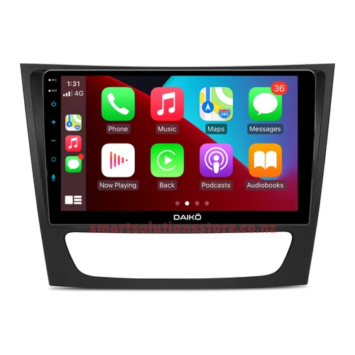 Daiko X Multimedia Unit Wireless Carplay Android Auto For Mercedes Benz E W211