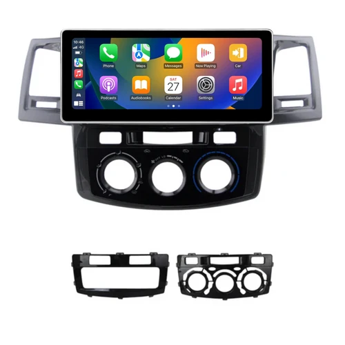 Daiko Hiro Car Stereo For Toyota Hilux 2011-2015 Apple Carplay Android Auto GPS 4G SIM