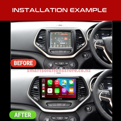 Daiko Multimedia Unit Wireless Carplay Android Auto For Jeep Cherokee 2015+ - Image 3