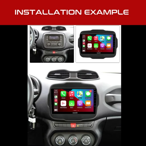 Daiko PRO Car Stereo Wireless Carplay Android Auto For Jeep Renegade 2016+ - Image 3