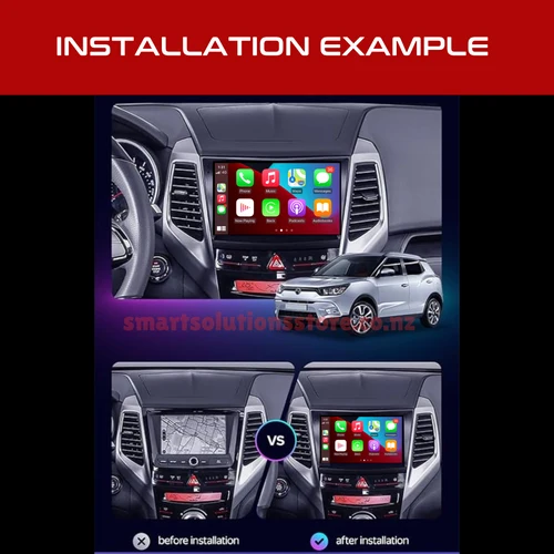 Daiko X Multimedia Unit Wireless Carplay Android Auto For Ssang Yong Tivoli 2015+ - Image 3