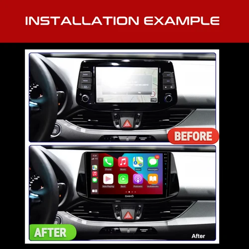 Daiko Multimedia Unit Wireless Carplay Android Auto For HYUNDAI I-30 2018 - Image 3