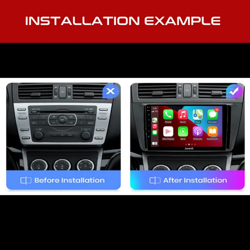 Daiko Multimedia Unit Wireless Carplay Android Auto For Mazda 6 Atenza 2006-2012 - Image 6