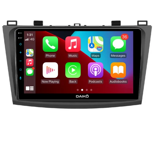 Daiko Multimedia Unit Wireless Carplay Android Auto For Mazda 3 Axela 2010-2013 - Image 4